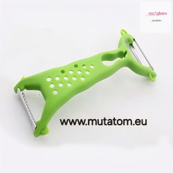 Duplapengés zöldséghámozó- és julennevágó