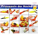  Delux lengővillás hámozó,szeletelő és dekoráló