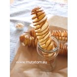 Inox burgonya spirálvágó