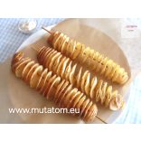 Inox burgonya spirálvágó